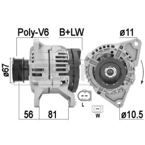 Lichtmaschine 210933A für RENAULT TRUCKS