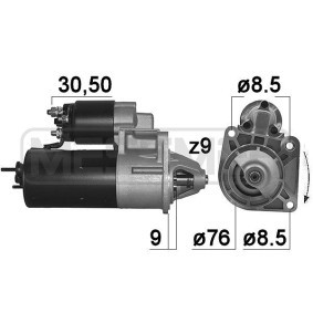 Anlasser 220143A für KAPPA SW (838B) für 144,24 CHF