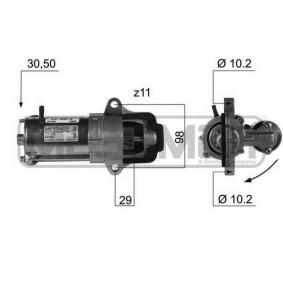 Anlasser 220367A für MONDEO II Stufenheck (BFP) für 129,82 CHF