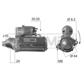 Anlasser 220432A für CHEVROLET