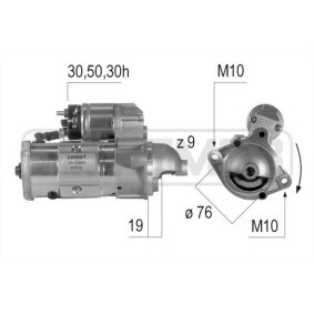Köp Startmotor av MESSMER 220607A till det låga priset 2393,43 kr