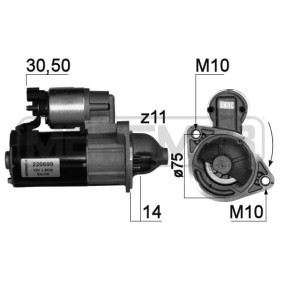 Köp Startmotor av MESSMER 220699A till det låga priset 2544,49 kr