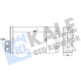 Acquista Scambiatore calore per riscaldamento abitacolo da KALE OTO RADYATOR 346305 a buon mercato per soli 26,11 €