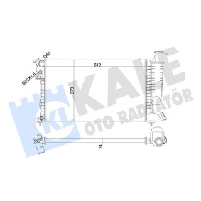 Acquista Radiatore motore da KALE OTO RADYATOR 351810 a buon mercato per soli 87,10 €