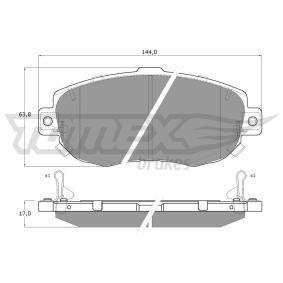 Bremsbeläge von TOMEX brakes