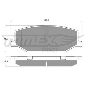 Acquista Kit pastiglie freni da TOMEX brakes TX 19-36 a buon mercato per soli 21,85 €