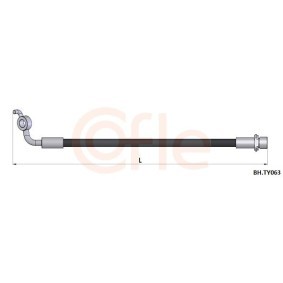 Bremsschlauch BH.PE009 von COFLE günstig für 11,93 € online kaufen