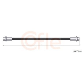 Compre Tubo flexível de travão da COFLE BH.RE014 a um preço baixo por 6,37 €