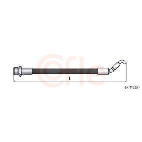 Bremsschlauch für TOYOTA von COFLE
