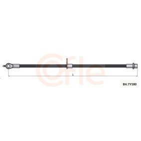 Bremsschlauch BH.VK017 von COFLE günstig für 10,75 € online kaufen