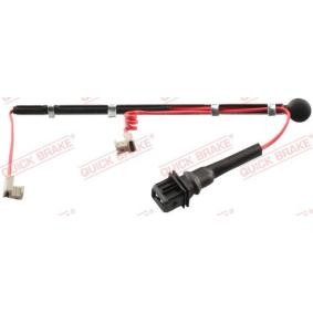 Achetez des Témoin d'usure de plaquette de frein QUICK BRAKE WS 0237 B à prix pour 20,81 €