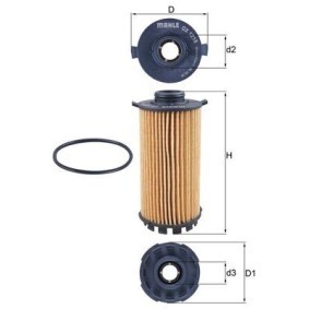 Acquista Filtro olio da KNECHT OX 1218D a buon mercato per soli 23,33 €