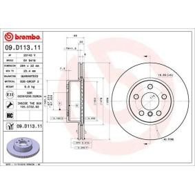 Bremsscheibe 09.D113.11