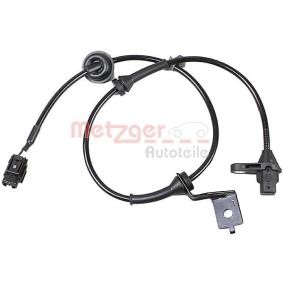 Acquista Sensore ABS da METZGER 09001116 a buon mercato per soli 34,64 €