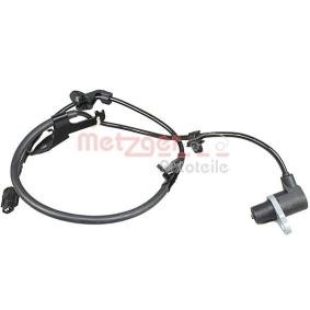 Acquista Sensore ABS da METZGER 09001137 a buon mercato per soli 32,82 €