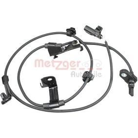 Acquista Sensore ABS da METZGER 09001151 a buon mercato per soli 34,49 €