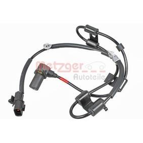 ABS-Sensor 09001188 von METZGER günstig für 31,30 € online kaufen