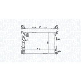 Acquista Radiatore motore da MAGNETI MARELLI 350213158600 a buon mercato per soli 126,01 €