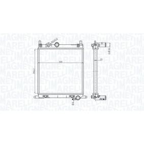 Acquista Radiatore motore da MAGNETI MARELLI 350213167500 a buon mercato per soli 51,09 €