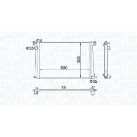Kühler, Motorkühlung 350213168600