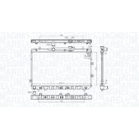 Acquista Radiatore motore da MAGNETI MARELLI 350213197100 a buon mercato per soli 188,52 €