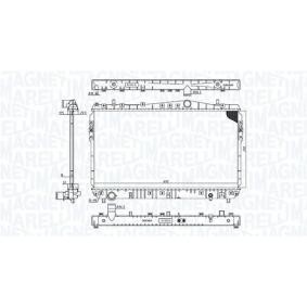 Acquista Radiatore motore da MAGNETI MARELLI 350213197600 a buon mercato per soli 82,16 €