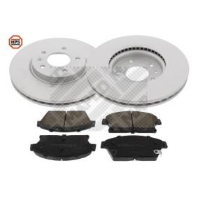 Bremsscheiben und -beläge für VAUXHALL von MAPCO