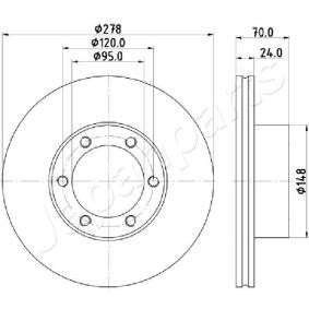 Bremsscheibe von JAPANPARTS