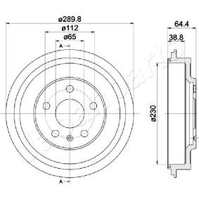 Bremstrommel für VW von JAPANPARTS