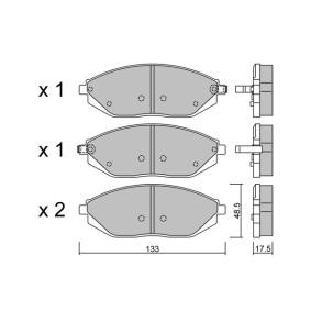 Acquista Kit pastiglie freni da AISIN BPDO-1004 a buon mercato per soli 40,58 €