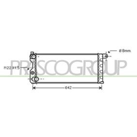 Achetez des Radiateur du moteur PRASCO AB017R001 à prix pour 70,08 €