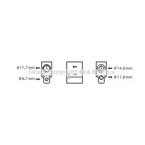 Acquista Condensatore climatizzatore da PRASCO FD103C002 a buon mercato per soli 120,04 €