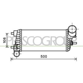 Köp Intercooler av PRASCO FD428N001 till det låga priset 1060,76 kr