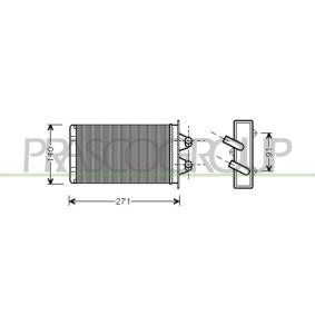 Acquista Scambiatore calore per riscaldamento abitacolo da PRASCO FT017H001 a buon mercato per soli 26,32 €