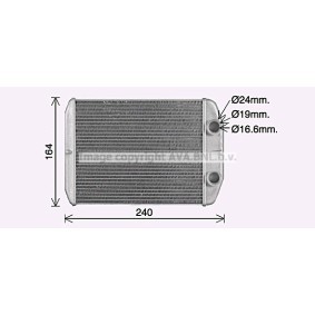 Acquista Scambiatore calore per riscaldamento abitacolo da PRASCO FT6476 a buon mercato per soli 99,51 €