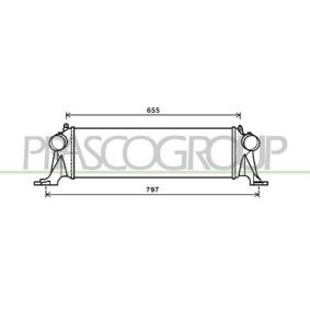 Köp Intercooler av PRASCO FT929N002 till det låga priset 2386,05 kr