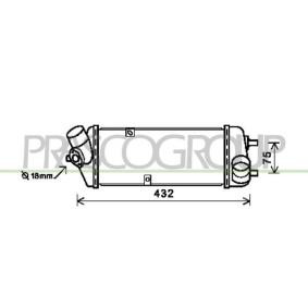 Köp Intercooler av PRASCO HN019N001 till det låga priset 2381,21 kr