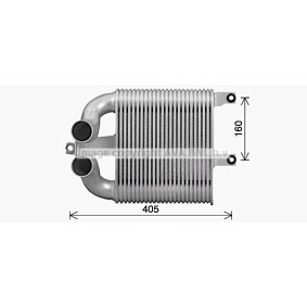 Kjøp Intercooler av PRASCO IS4033 til den lave prisen 2724,15 NOK