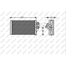 Acquista Scambiatore calore per riscaldamento abitacolo da PRASCO PG420H003 a buon mercato per soli 24,88 €