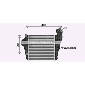 Köp Intercooler av PRASCO PR4098 till det låga priset 8151,73 kr