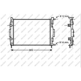 Acquista Radiatore da PRASCO online per Megane II Van / Hatchback (KM0/2_) a prezzi moderati