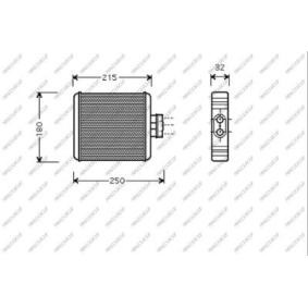 Wärmetauscher, Innenraumheizung SK320H001