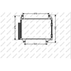 Acquista Condensatore climatizzatore da PRASCO TY325C001 a buon mercato per soli 139,70 €