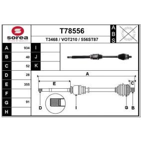 Acquista Semiasse da EAI T78556 a buon mercato per soli 148,49 €