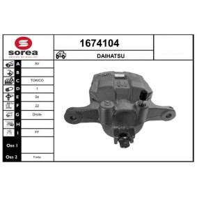Acquista Pinza freno da SNRA 1674104 a buon mercato per soli 172,65 €