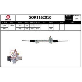 Acquista Scatola sterzo da SNRA SOR1162010 a buon mercato per soli 348,04 €
