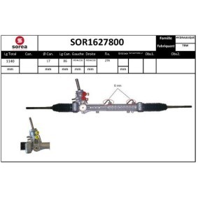 Acquista Scatola sterzo da SNRA SOR1627800 a buon mercato per soli 433,82 €
