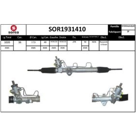 Acquista Scatola sterzo da SNRA SOR1931410 a buon mercato per soli 717,72 €