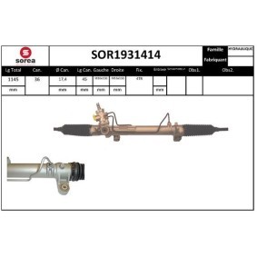 Acquista Scatola sterzo da SNRA SOR1931414 a buon mercato per soli 551,44 €