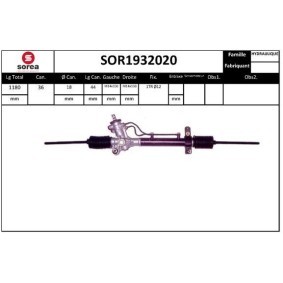 Acquista Scatola sterzo da SNRA SOR1932020 a buon mercato per soli 604,80 €